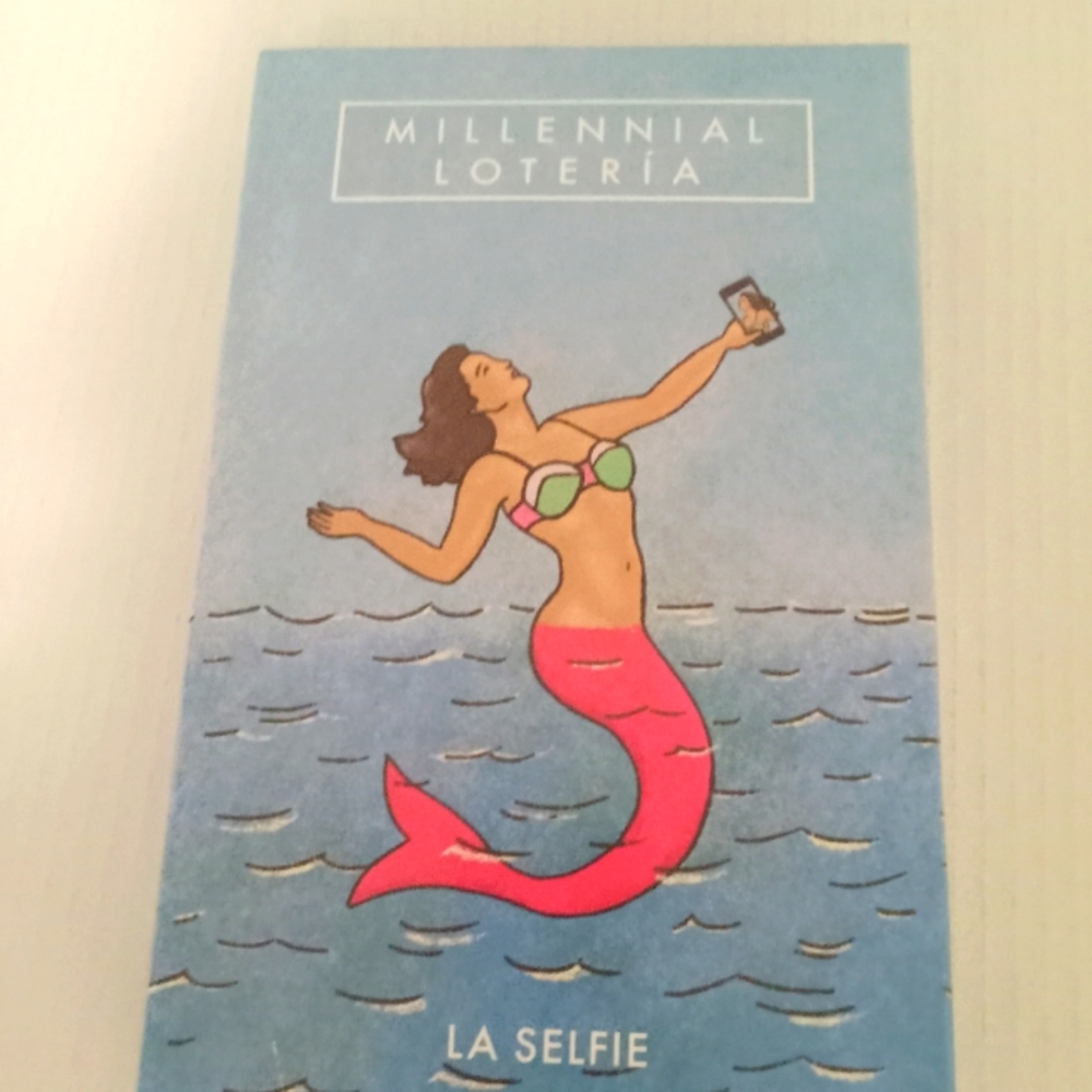 Millennial loteria la selfie